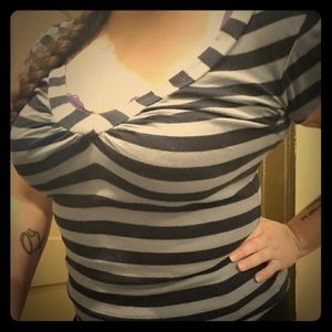 Love Rocks deep V Neck Y2k shirt